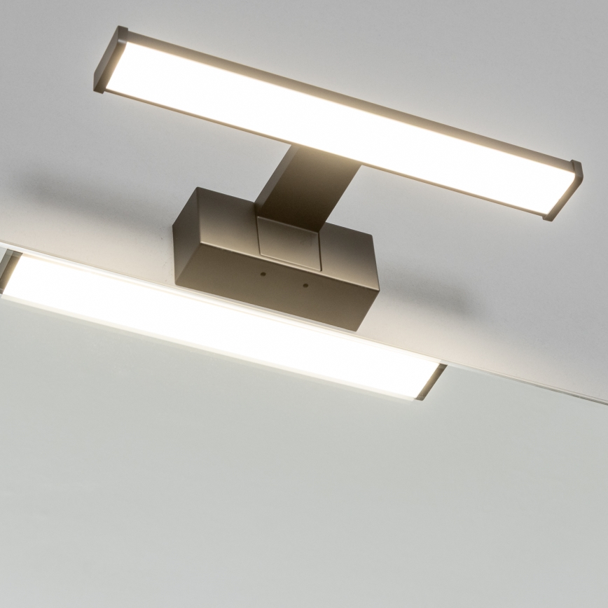 Brilagi - LED Koupelnové osvětlení zrcadla 3v1 VESTRA LED/6W/230V 30 cm IP44 černá