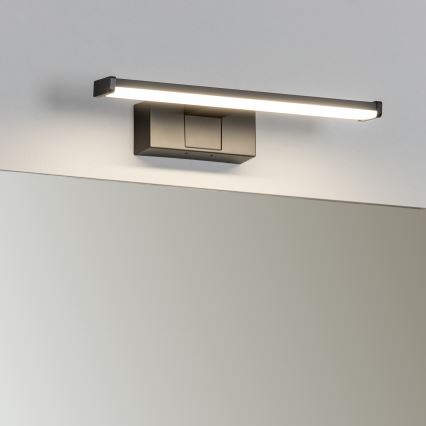 Brilagi - LED Koupelnové osvětlení zrcadla 3v1 VESTRA LED/6W/230V 30 cm IP44 černá