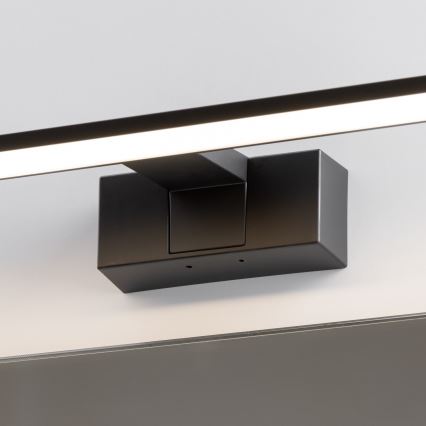 Brilagi - LED Koupelnové osvětlení zrcadla 3v1 VESTRA LED/6W/230V 30 cm IP44 černá