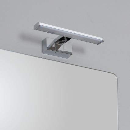 Brilagi - LED Koupelnové osvětlení zrcadla 3v1 VESTRA LED/6W/230V 30 cm IP44 lesklý chrom