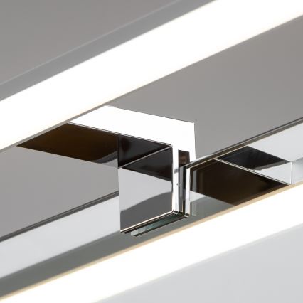 Brilagi - LED Koupelnové osvětlení zrcadla 3v1 VESTRA LED/6W/230V 30 cm IP44 lesklý chrom