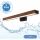 Brilagi - LED Koupelnové osvětlení zrcadla WOODY MIRROR LED/12W/230V 60 cm IP44 dub třešeň/černá