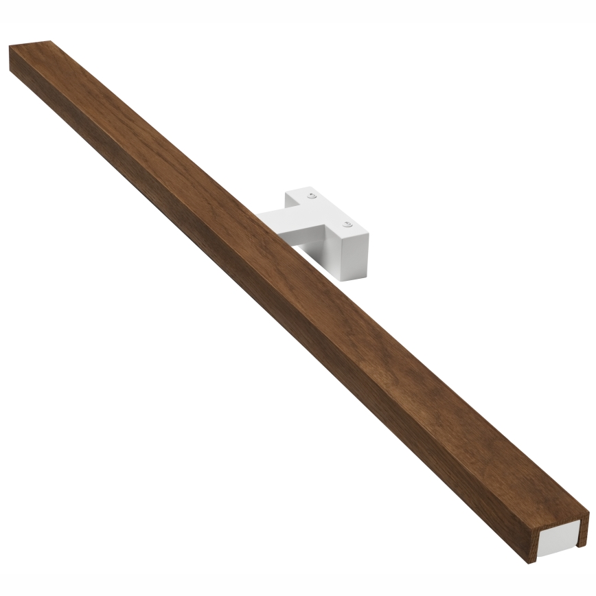 Brilagi - LED Koupelnové osvětlení zrcadla WOODY MIRROR LED/15W/230V 90 cm IP44 dub třešeň/bílá