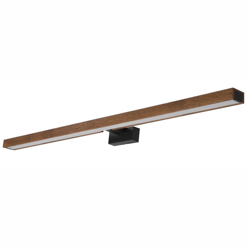 Brilagi - LED Koupelnové osvětlení zrcadla WOODY MIRROR LED/15W/230V 90 cm IP44 dub třešeň/černá