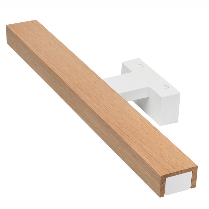 Brilagi - LED Koupelnové osvětlení zrcadla WOODY MIRROR LED/8W/230V 40 cm IP44 dub/bílá