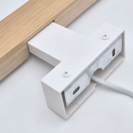 Brilagi - LED Koupelnové osvětlení zrcadla WOODY MIRROR LED/8W/230V 40 cm IP44 dub/bílá