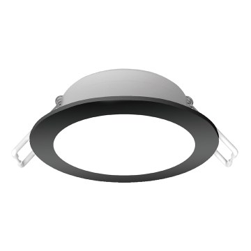Brilagi - LED Koupelnové podhledové svítidlo LED/9W/230V 4000K černá IP65