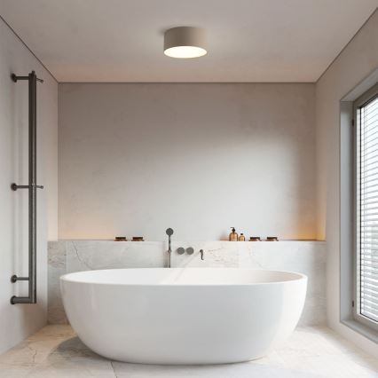 Brilagi - LED Koupelnové stropní svítidlo FORIS LED/20W/230V pr. 15 cm béžová IP44