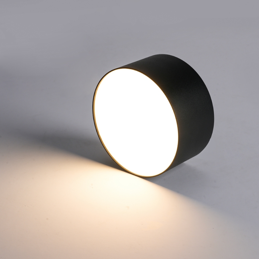 Brilagi - LED Koupelnové stropní svítidlo FORIS LED/20W/230V pr. 15 cm černá IP44