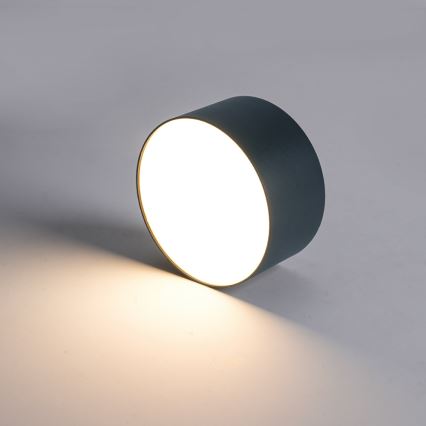 Brilagi - LED Koupelnové stropní svítidlo FORIS LED/9W/230V pr. 9 cm antracit IP44 CRI 90