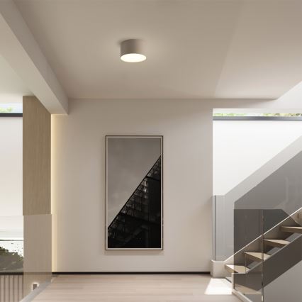 Brilagi - LED Koupelnové stropní svítidlo FORIS LED/9W/230V pr. 9 cm béžová IP44 CRI 90