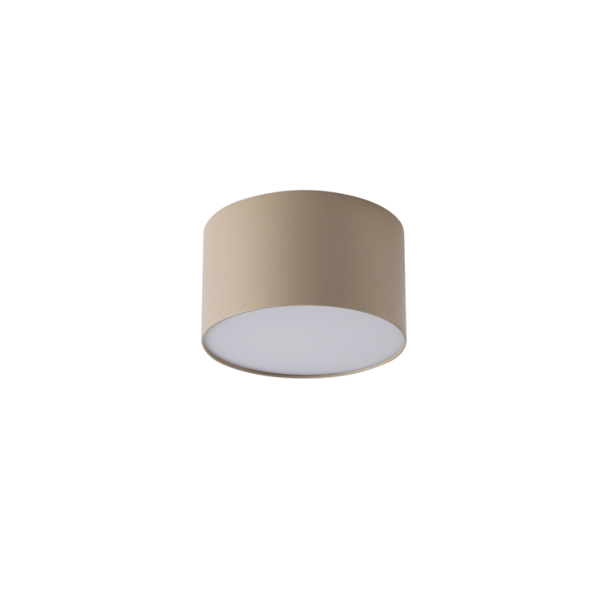 Brilagi - LED Koupelnové stropní svítidlo FORIS LED/9W/230V pr. 9 cm béžová IP44 CRI 90