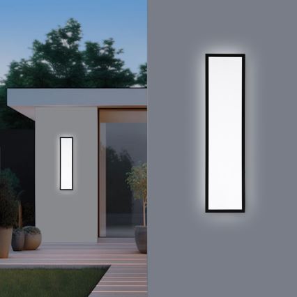Brilagi - LED Koupelnové stropní svítidlo FRAME LED/50W/230V 120x30 cm IP44 černá