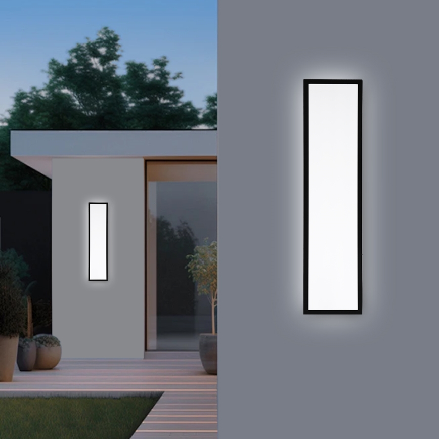 Brilagi - LED Koupelnové stropní svítidlo FRAME LED/50W/230V 120x30 cm IP44 černá