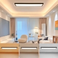 Brilagi - LED Koupelnové stropní svítidlo FRAME LED/50W/230V 30x120 cm 3000/4000/6000K IP44 černá