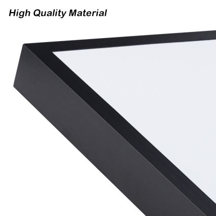 Brilagi - LED Koupelnové stropní svítidlo FRAME LED/96W/230V 120x60 cm 3000/4000/6000K IP44 černá