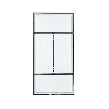 Brilagi - LED Koupelnové stropní svítidlo FRAME LED/96W/230V 120x60 cm 3000/4000/6000K IP44 černá