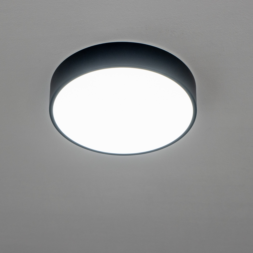 Brilagi - LED Koupelnové stropní svítidlo POOL LED/24W/230V 3000/4000/5500K pr. 30 cm IP54 černá