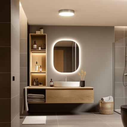 Brilagi - LED Koupelnové stropní svítidlo POOL LED/24W/230V 3000/4000/5500K pr. 30 cm IP54 mosaz