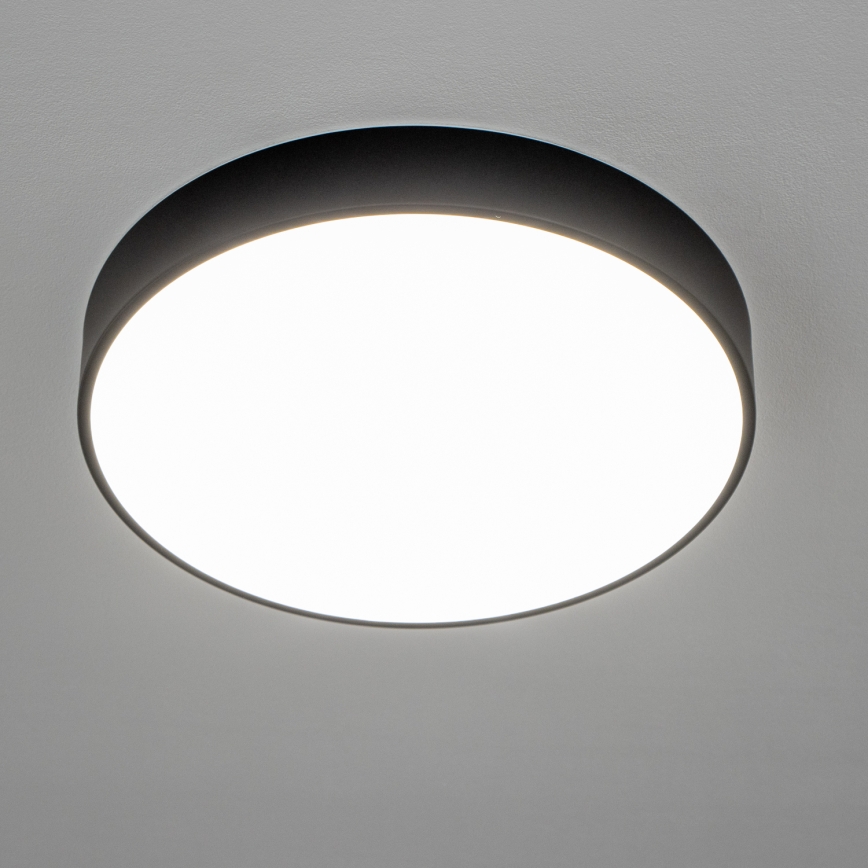 Brilagi - LED Koupelnové stropní svítidlo POOL LED/36W/230V 3000/4000/5500K pr. 40 cm IP54 černá