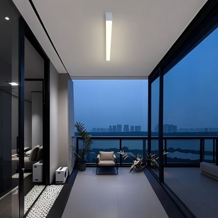 Brilagi - LED Koupelnové stropní svítidlo SLEEKLINE LED/40W/230V 3000/4500/6000K stříbrná IP44