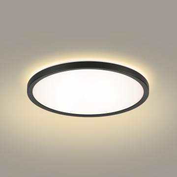 Brilagi - LED Koupelnové stropní svítidlo ULTRA SLIM LED/12W/230V pr. 22,5 cm černá IP54