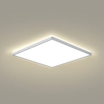 Brilagi - LED Koupelnové stropní svítidlo ULTRA SLIM LED/24W/230V 42x42 cm stříbrná IP54