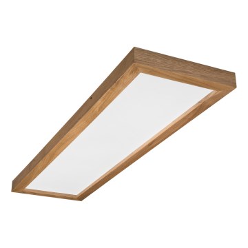 Brilagi - LED Koupelnové stropní svítidlo WOODY FRAME LED/50W/230V 120x30 cm IP44 dub
