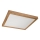 Brilagi - LED Koupelnové stropní svítidlo WOODY FRAME LED/50W/230V 60x60 cm IP44 dub