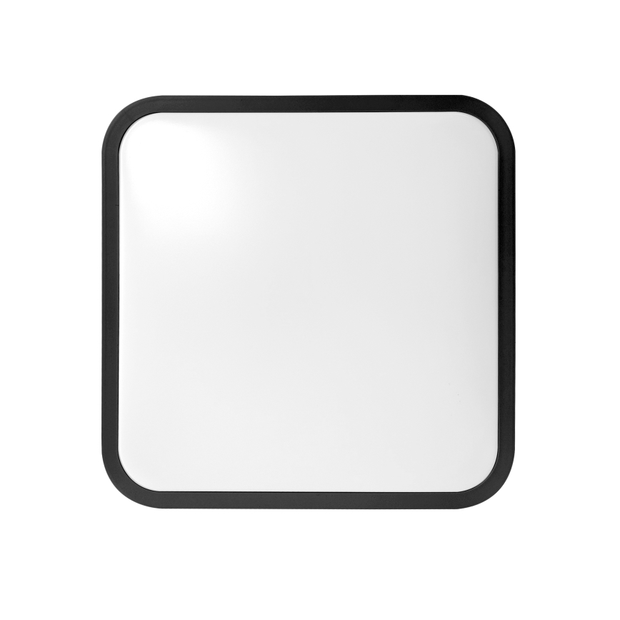 Brilagi - LED Koupelnové stropní svítidlo ZENNA LED/12W/230V 24x24 cm IP44 černá