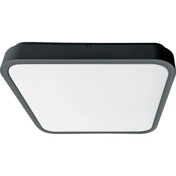 Brilagi - LED Koupelnové stropní svítidlo ZENNA LED/18W/230V 28,5x28,5 cm IP44 antracit