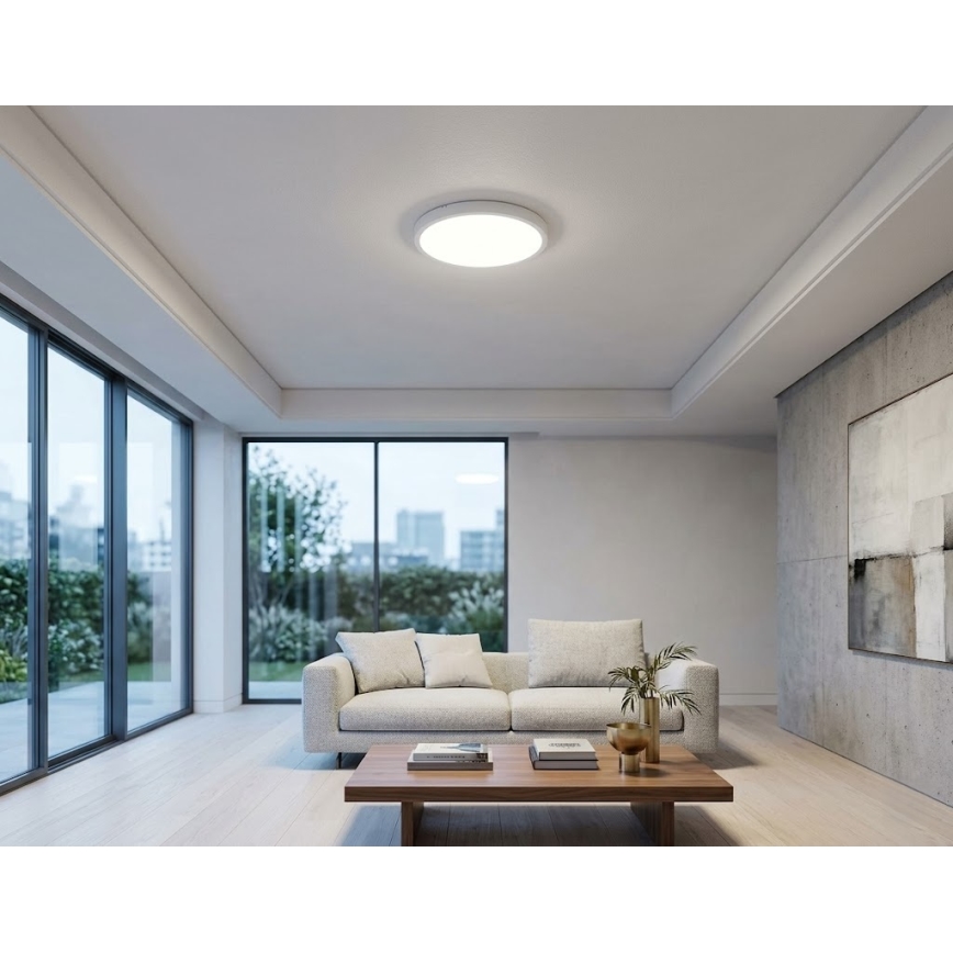 BRILAGI - LED Koupelnové stropní svítidlo ZENNA LED/18W/230V pr. 29,5 cm IP44 bílá