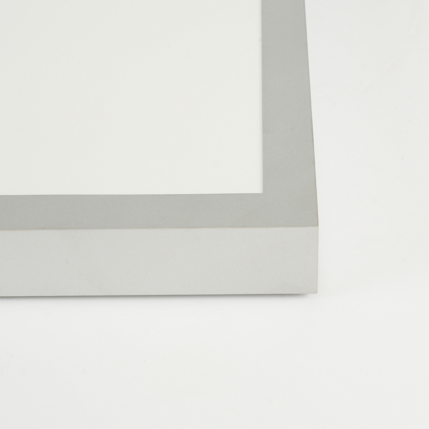 Brilagi - LED Koupelnové stropní svítidlo FRAME LED/50W/230V 3000/4000/6000K 120x30 cm IP44 stříbrná