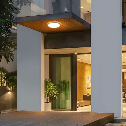 Brilagi - LED Koupelnové stropní svítidlo ULTRA SLIM LED/12W/230V pr. 22,5 cm zlatá IP54