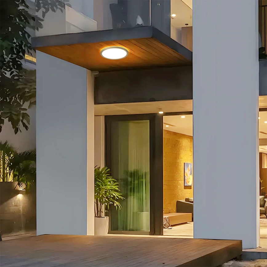 Brilagi - LED Koupelnové stropní svítidlo ULTRA SLIM LED/12W/230V pr. 22,5 cm zlatá IP54