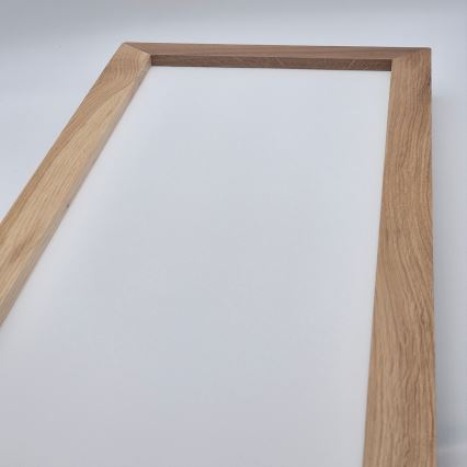 Brilagi - LED Koupelnové stropní svítidlo WOODY FRAME LED/40W/230V 120x30 cm IP44 dub