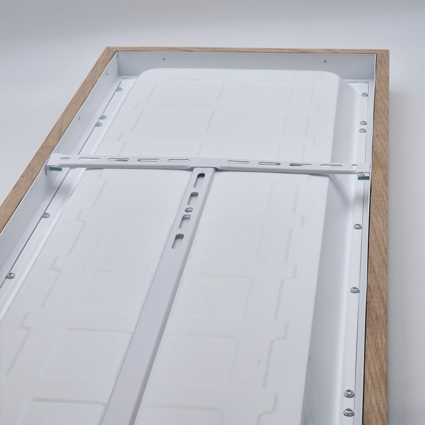 Brilagi - LED Koupelnové stropní svítidlo WOODY FRAME LED/40W/230V 120x30 cm IP44 dub