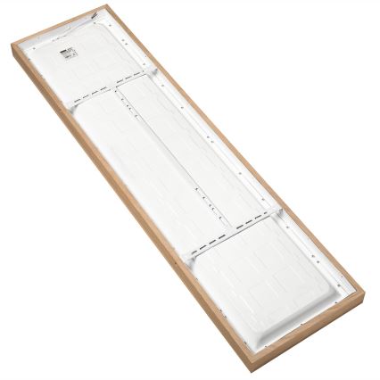 Brilagi - LED Koupelnové stropní svítidlo WOODY FRAME LED/40W/230V 120x30 cm IP44 dub