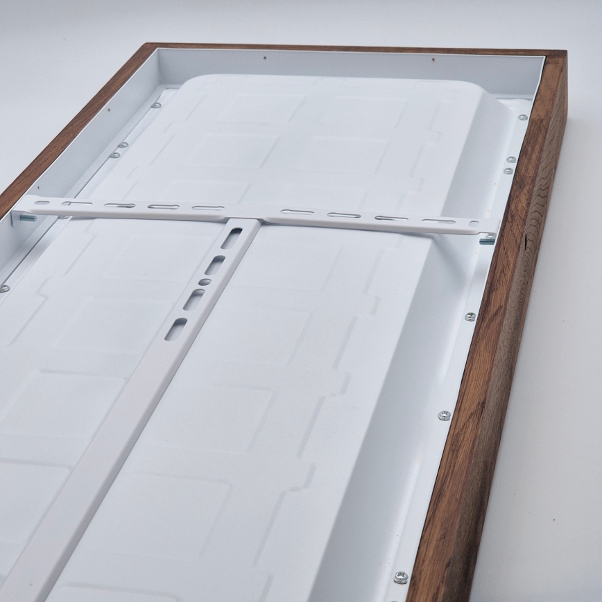 Brilagi - LED Koupelnové stropní svítidlo WOODY FRAME LED/40W/230V 120x30 cm IP44 dub třešeň