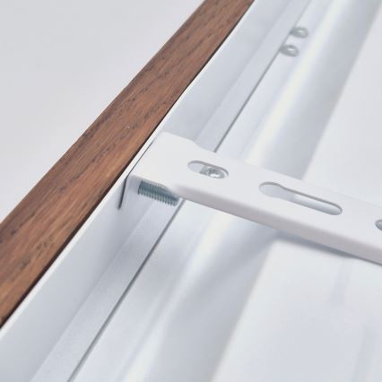 Brilagi - LED Koupelnové stropní svítidlo WOODY FRAME LED/40W/230V 120x30 cm IP44 dub třešeň