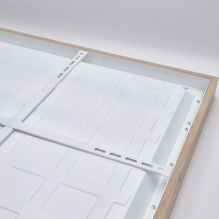 Brilagi - LED Koupelnové stropní svítidlo WOODY FRAME LED/40W/230V 60x60 cm IP44 dub
