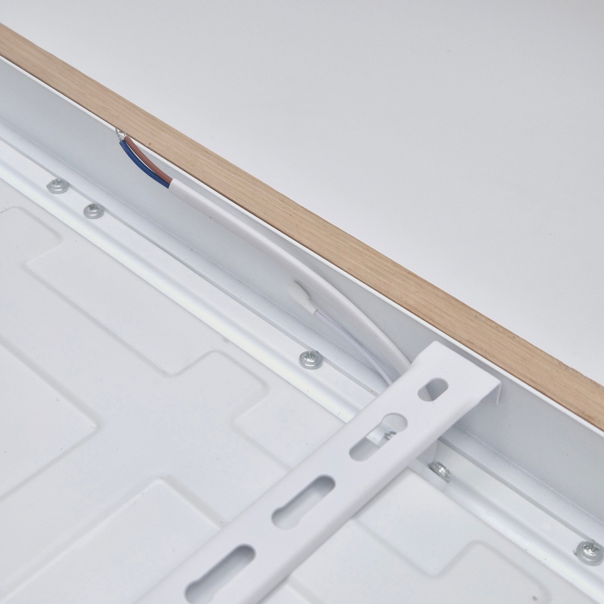 Brilagi - LED Koupelnové stropní svítidlo WOODY FRAME LED/40W/230V 60x60 cm IP44 dub