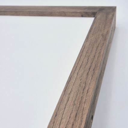 Brilagi - LED Koupelnové stropní svítidlo WOODY FRAME LED/40W/230V 60x60 cm IP44 dub ořech