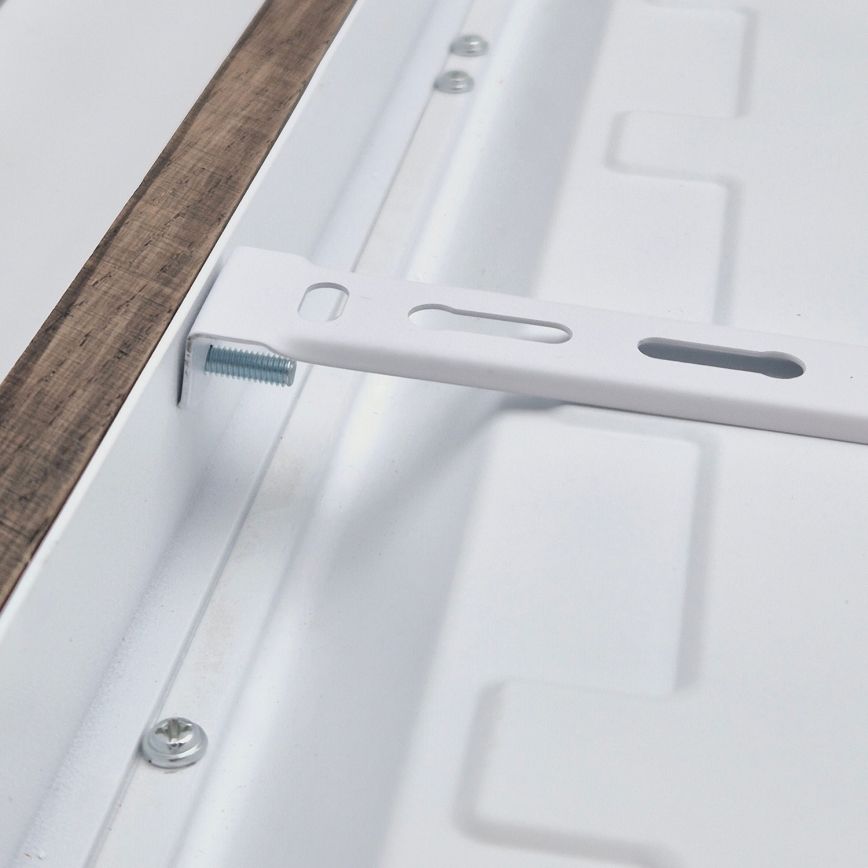 Brilagi - LED Koupelnové stropní svítidlo WOODY FRAME LED/40W/230V 60x60 cm IP44 dub ořech