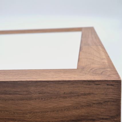 Brilagi - LED Koupelnové stropní svítidlo WOODY FRAME LED/40W/230V 60x60 cm IP44 dub třešeň