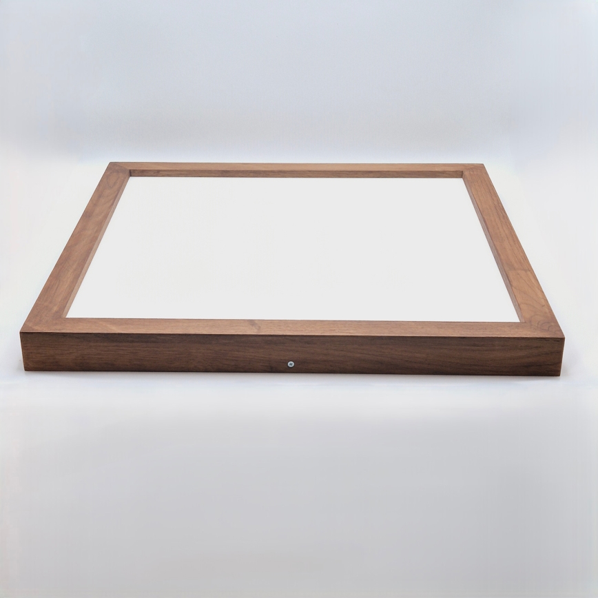 Brilagi - LED Koupelnové stropní svítidlo WOODY FRAME LED/40W/230V 60x60 cm IP44 dub třešeň