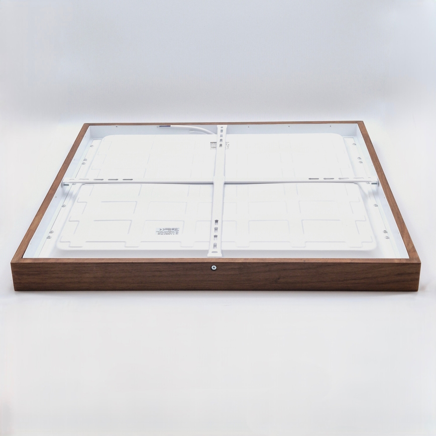 Brilagi - LED Koupelnové stropní svítidlo WOODY FRAME LED/40W/230V 60x60 cm IP44 dub třešeň