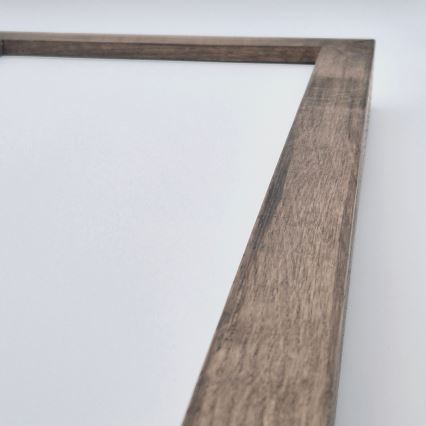 Brilagi - LED Koupelnové stropní svítidlo WOODY FRAME LED/50W/230V 120x30 cm IP44 dub ořech