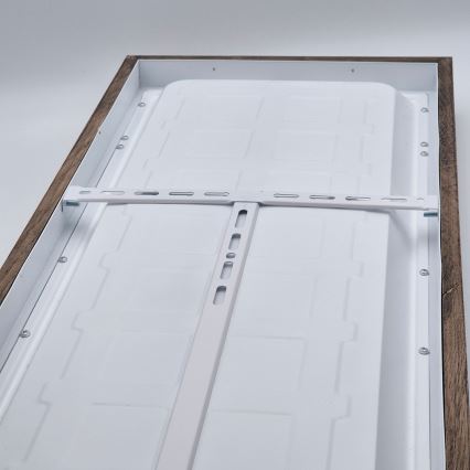 Brilagi - LED Koupelnové stropní svítidlo WOODY FRAME LED/50W/230V 120x30 cm IP44 dub ořech