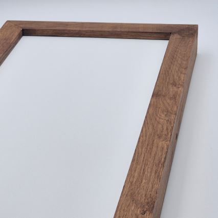 Brilagi - LED Koupelnové stropní svítidlo WOODY FRAME LED/50W/230V 120x30 cm IP44 dub třešeň